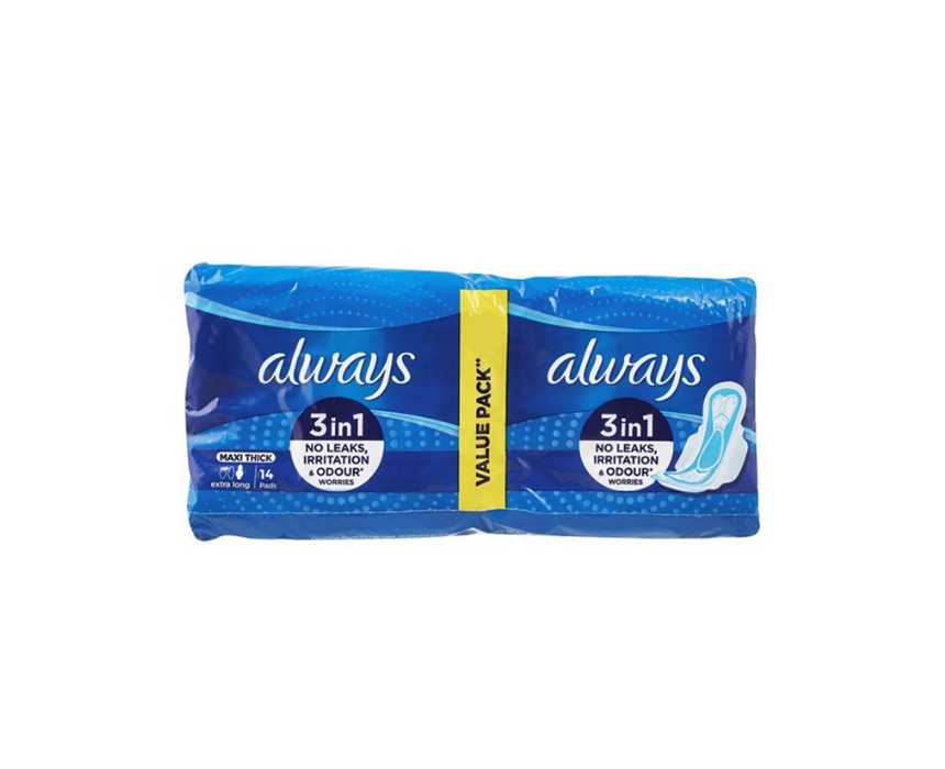 351 Maxi Thick Pads Extra Long Always - Image 1