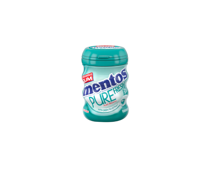 355 Gum Pure Fresh Wintergreen 32 Pieces Mentos - Image 1