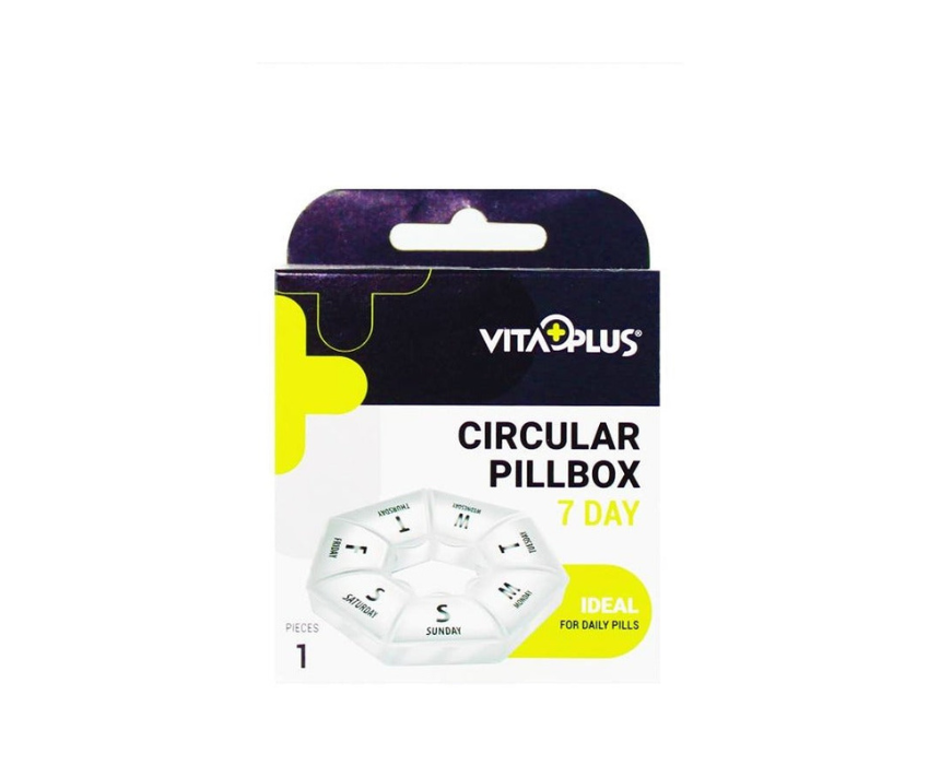 36 Vitaplus 7 Day Circular Pill Box - Image 1