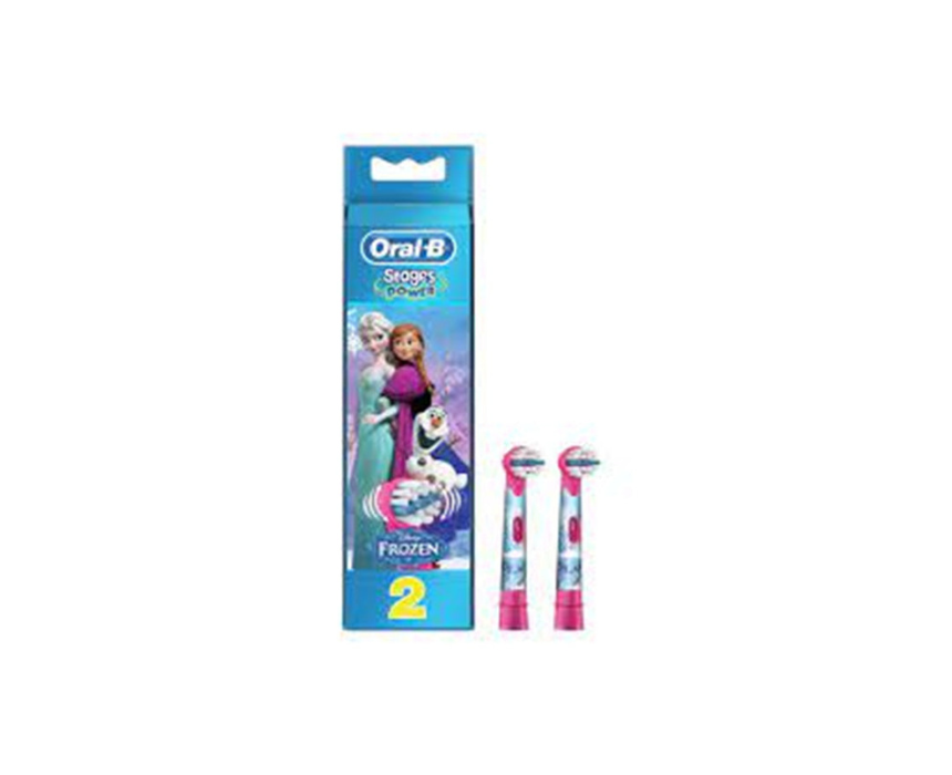 370 Toothbrush Kids Stages Power Frozen Refill Oral B - Image 1