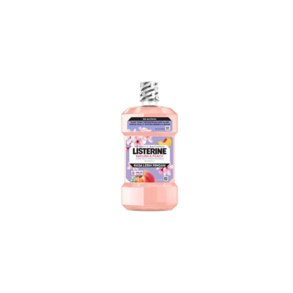 Mouth Wash Sakura Peach Listerine