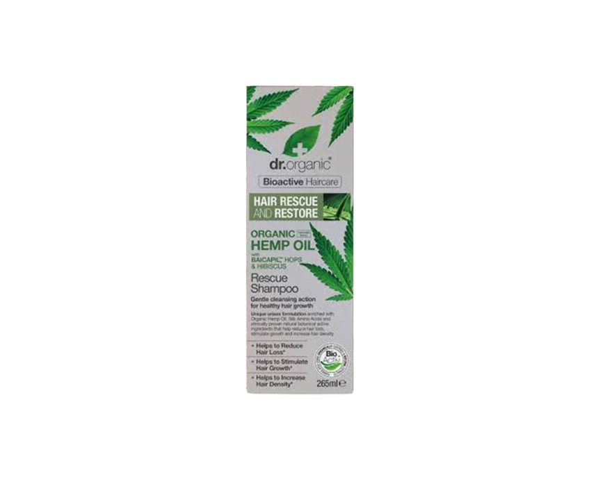 376 Shampoo Hemp Oil Rescue Dr Organic - Image 1