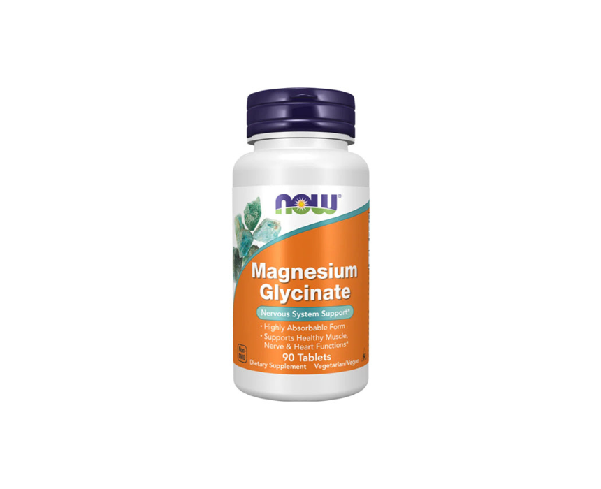 38 Now Magnesium Glycinate 90 Tablets - Image 1