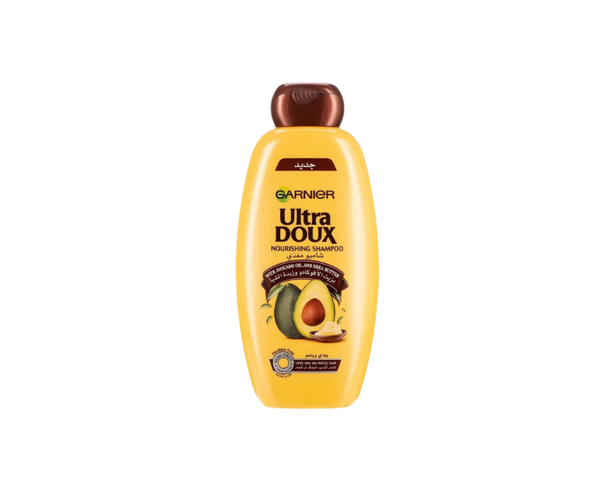 39 Garnier Ultra Doux Avocado & Shea Butter Shampoo 600ml - Image 1