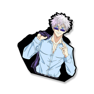 Gojo 3D Motion Sticker | 13.5 x 13 cm