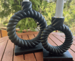 Ceramic Candle Holder Set - Image 