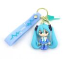 Hatsune Miku 3D PVC Keychain - Image 