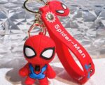 Spiderman 3D PVC Keychain - Image 