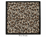 Women Leopard Print Scarf - Image 
