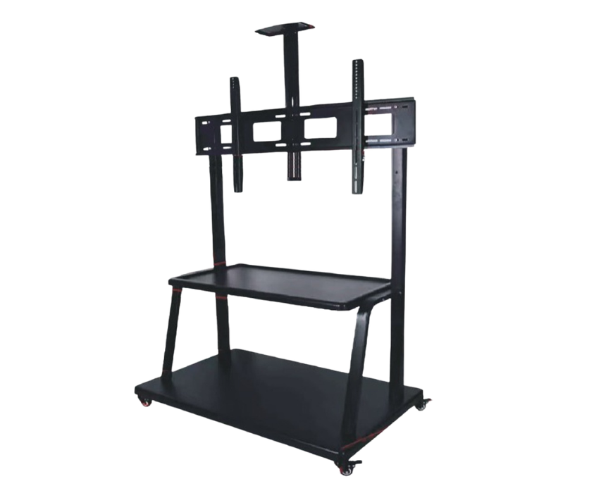 4 Conqueror Moving Floor Stand With Shelf For Plasma TV - Image 1