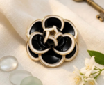 Camellia Flower Brooch - Image 