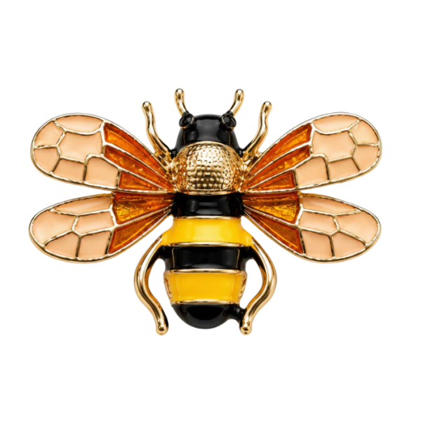 Honey Bee Statement Brooch