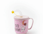 Kids Straw Cup with Handle - Image 