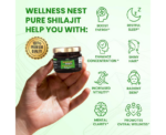Wellness Nest Gold Grade Pure Himalayan Shilajit Resin - Image 