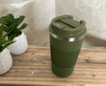 Insulated Stainless Coffee Cup - Image 