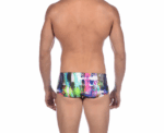 Arena Men Training Swimwear Vivid Low Waist Short Pink Multi - Image 