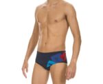 Arena Men Training Swimwear Vacanze Romane Brief Navy Multi - Image 