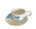 Handmade Bow Mug Set - Image 