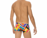 Arena Men Training Swimwear Espresso Low Waist Short Black Multi - Image 