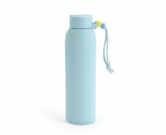 Glass Water Bottle Pastel - Image 