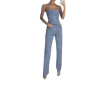 Rhinestone Jeans Pants - Image 