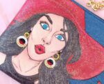 HandPainted Portrait Customizable Clutch Bag - Image 