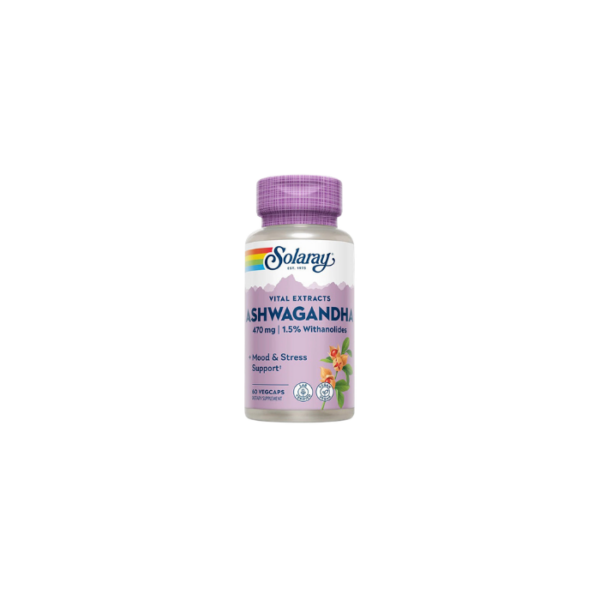 Ashwagandha 470Mg Capsules Solaray