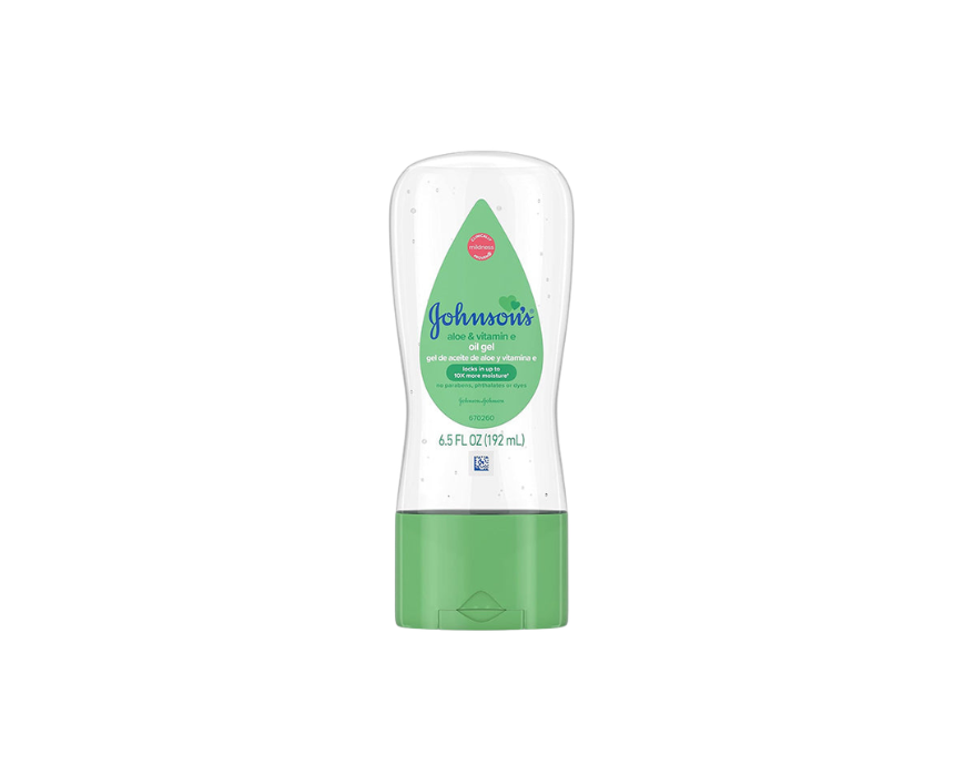 421 Baby Oil Gel Aloe & Vitamin E Johnson - Image 1