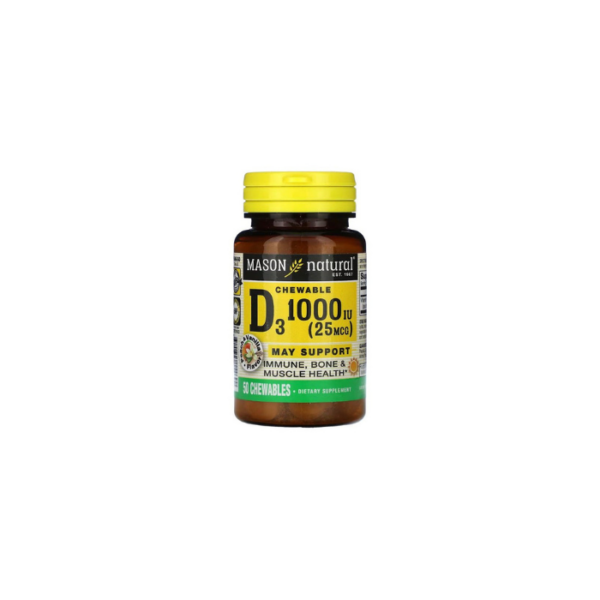 D3 1000IU Chewables Mason