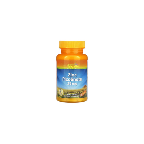 Zinc Picolinate 25Mg Tablets Thompson