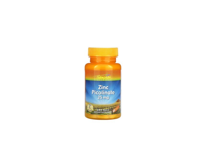 432 Zinc Picolinate 25Mg Tablets Thompson - Image 1
