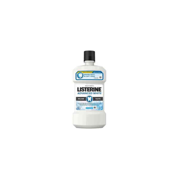 Mouth Wash Advanced White Mild Taste Listerine