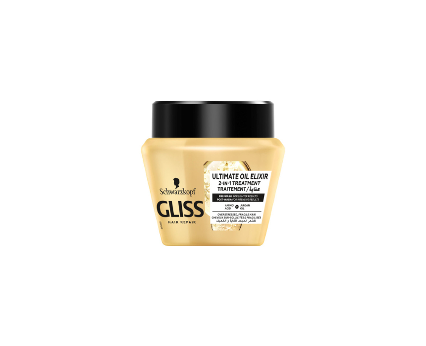 438 Hair Mask Ultimate Oil Elixir Gliss - Image 1