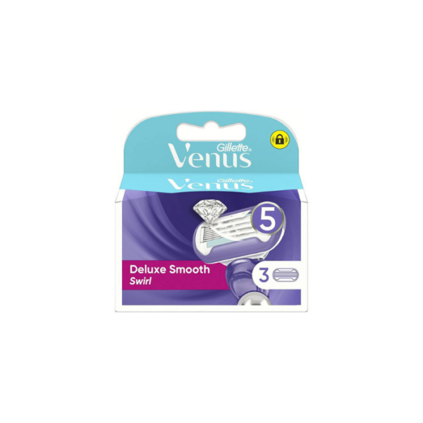 Razor Blades Deluxe Smooth Swirl 5 Refill Venus Gillette