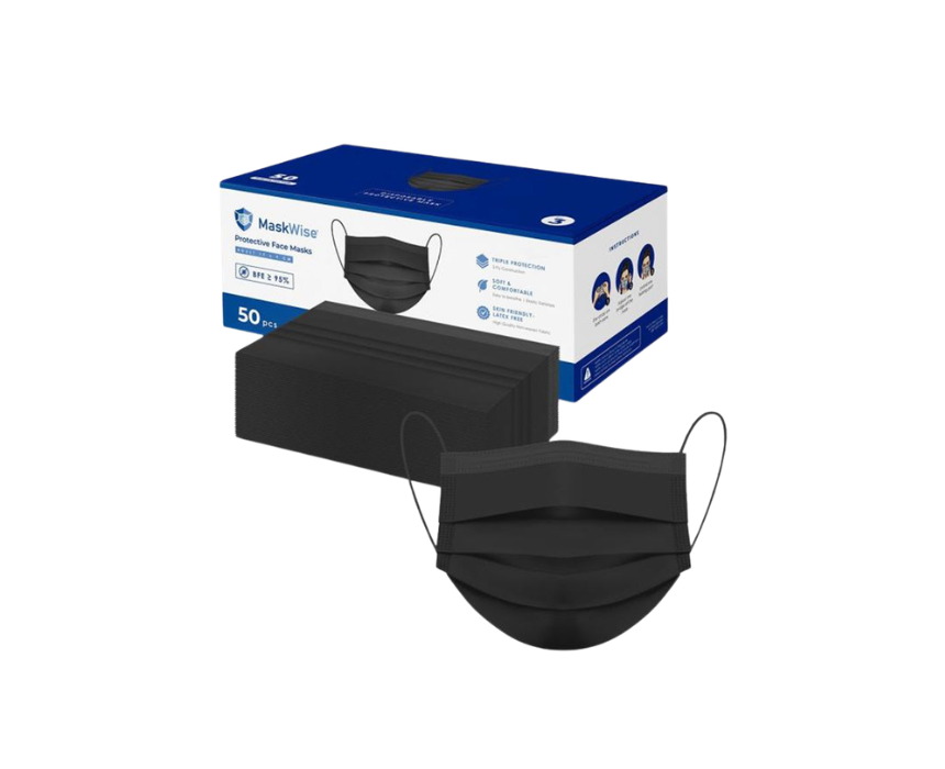 445 Black Face Masks Box - Image 1