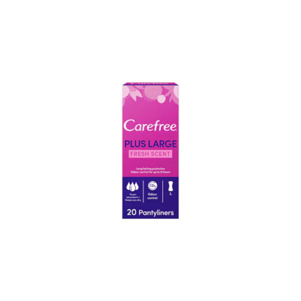 Plus Large Suave Fragrance Liners Carefree