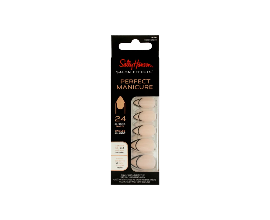 45 Sally Hansen Almond Press On Nails - Image 1