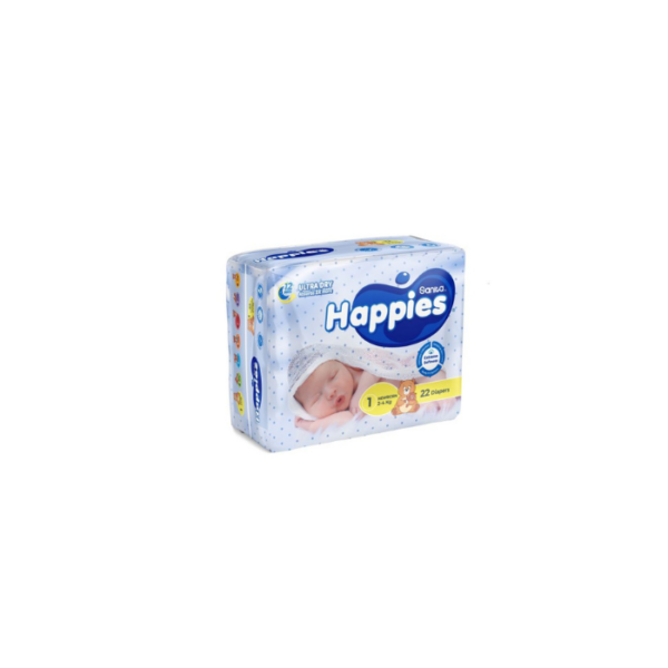 Diapers Size 1 Happies