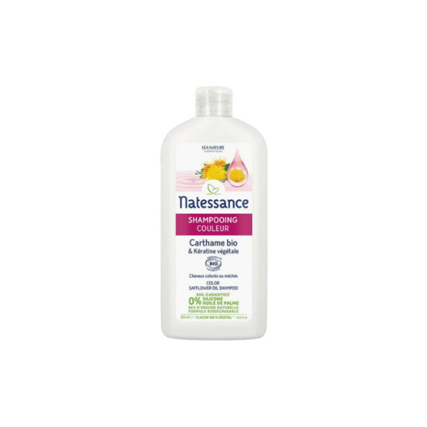 Shampoo Colored Hair Carthame Safflower Natessance