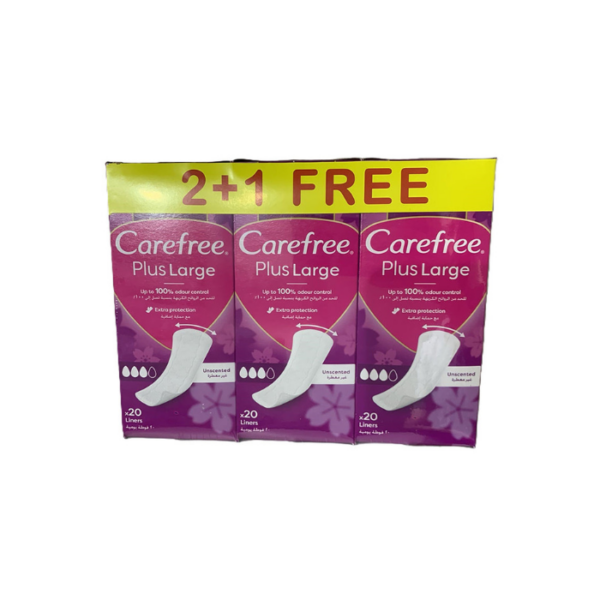 Plaster Plus Large 2+1 Unscented Carefree