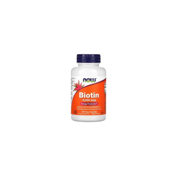 Biotin 5,000Mcg Capsules Now