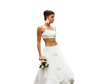 Long Crepe Skirt - Image 