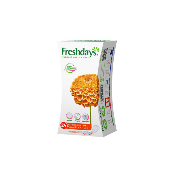 Pantyliner 2 In 1 Normal Or String Freshdays
