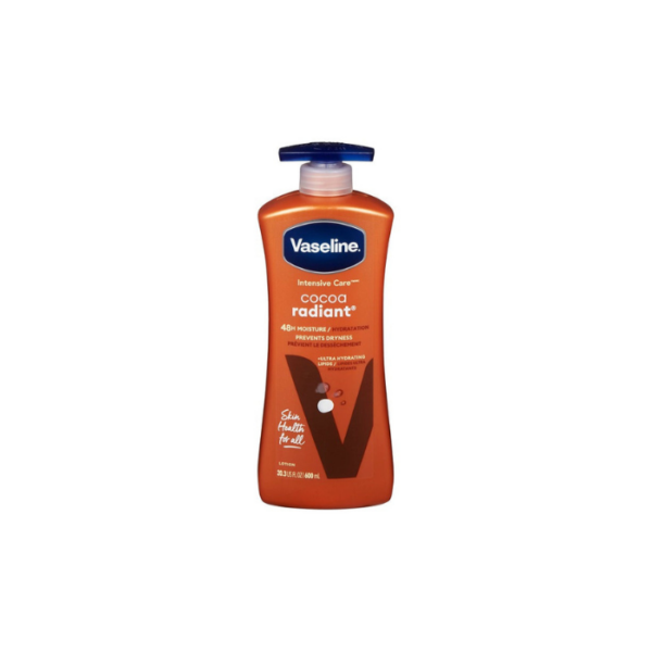 Lotion Cocoa Radiant Pump Vaseline