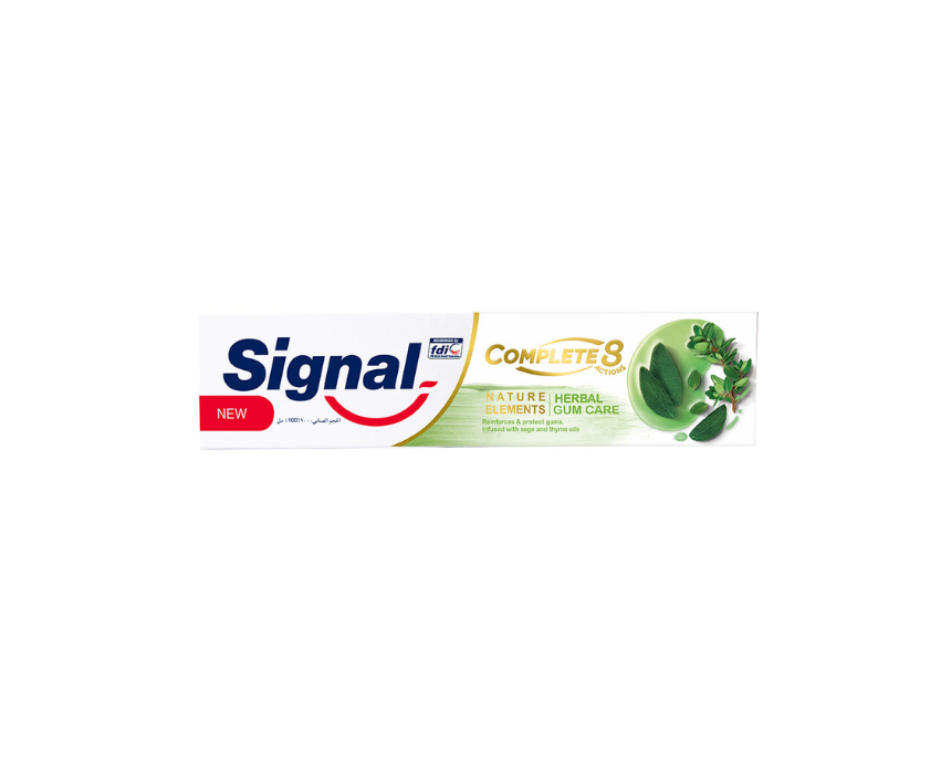 477 Toothpaste Complete 8 Herbal Signal - Image 1