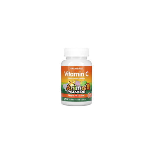 Vitamin C Sugar Free Animal Parade Tablets NaturesPlus