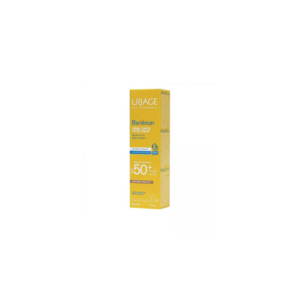 Sunscreen Cream Tinted Gold Bariesun Uriage