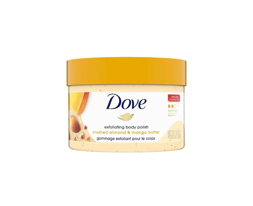 492 Body Scrub Crushed Almond & Mango Butter Dove - Image 1