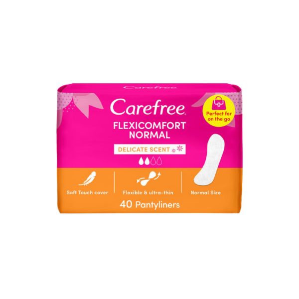 Flexi Comfort Cotton Pantyliners Carefree