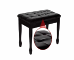 Top Bench Piano In Black - Image 